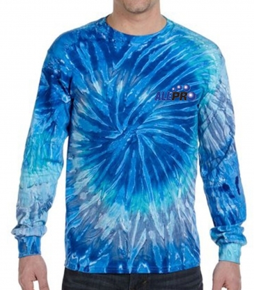 Tie-Dye Adult 5.4 oz. 100% Cotton Long-Sleeve T-Shirt