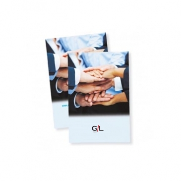 4 Color Process ECO Single Meeting Notebook – 6" x 9"