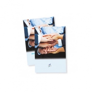 4 Color Process ECO Single Meeting Notebook – 6" x 9"