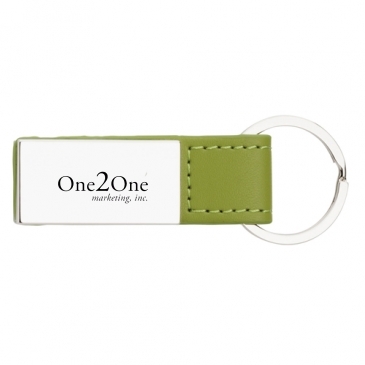 Colorplay Leatherette Key Ring