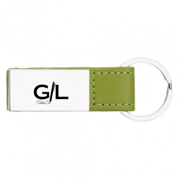 Colorplay Leatherette Key Ring