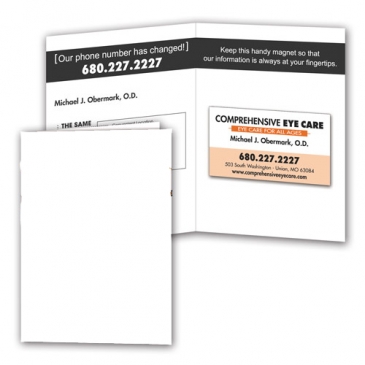 Bifold 5-3/4 x 8-1/4 Direct Mail Postcard