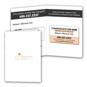 Bifold 5-3/4 x 8-1/4 Direct Mail Postcard