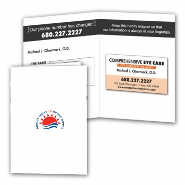 Bifold 5-3/4 x 8-1/4 Direct Mail Postcard