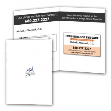 Bifold 5-3/4 x 8-1/4 Direct Mail Postcard