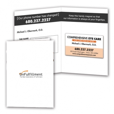 Bifold 5-3/4 x 8-1/4 Direct Mail Postcard