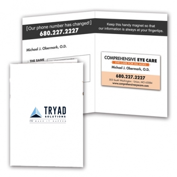 Bifold 5-3/4 x 8-1/4 Direct Mail Postcard