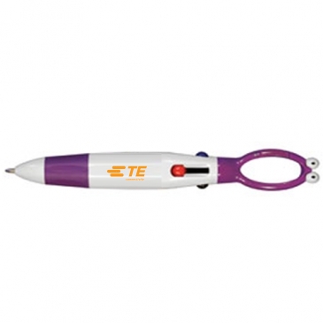 Googly-Eyed 4-Color Pen, Full Color Digital