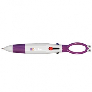 Googly-Eyed 4-Color Pen, Full Color Digital