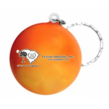 Mood Smiley Face Stress Key Chain