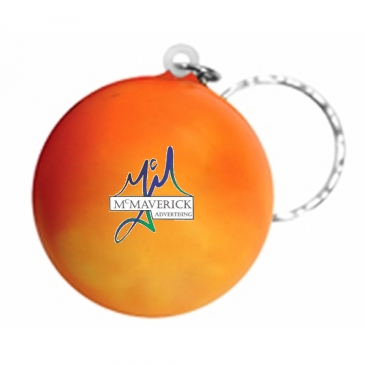 Mood Smiley Face Stress Key Chain