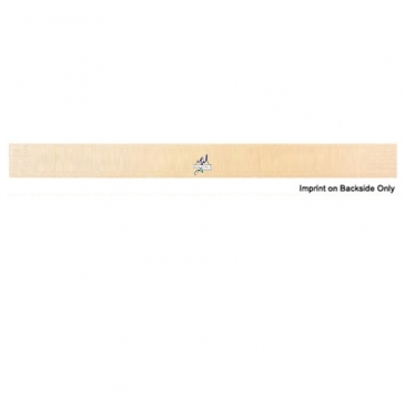 School Bus Safety "U" Color Rulers - Natural Wood Finish