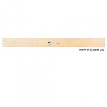 Farm Animals "U" Color Rulers - Natural Wood Finish