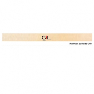 Kids Playing Sports "U" Color Rulers - Natural Wood Finish