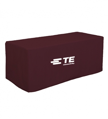 6' Decobrite™ Three-Sided Table Cover (Unimprinted)
