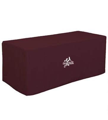 6' Decobrite™ Four-Sided Table Cover (Unimprinted)