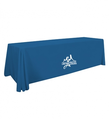 8' Standard Table Throw (Unimprinted Clearance Colors)