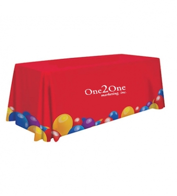 6' Standard Table Throw (Full-Color Full Bleed)