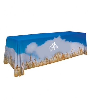 8' Standard Table Throw (Full-Color Full Bleed)