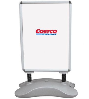 Outdoor Flex Sign with Ballast Base Kit