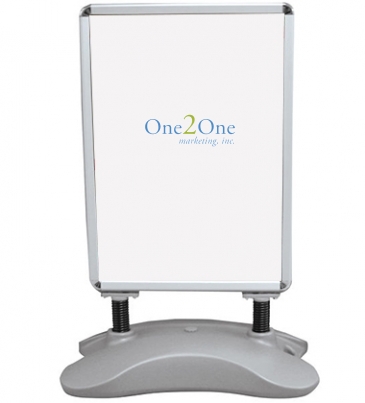 Outdoor Flex Sign with Ballast Base Kit
