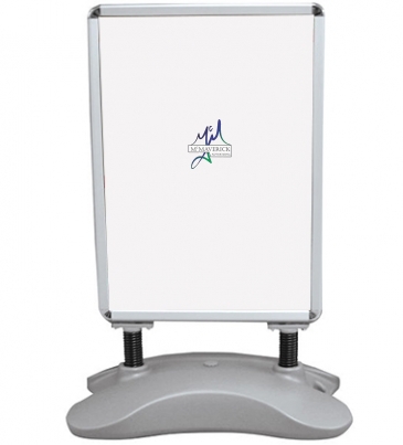 Outdoor Flex Sign with Ballast Base Kit