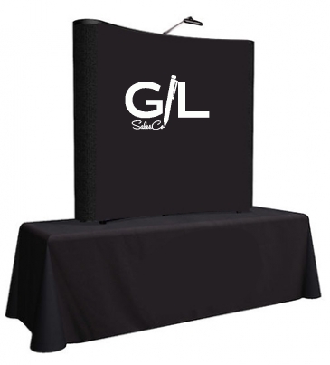 6' ARISE Tabletop Display Kit (Mural with Fabric Ends)