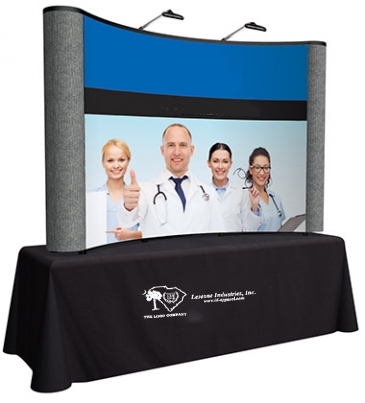 8' ARISE Tabletop Display Kit (Mural with Fabric Ends)