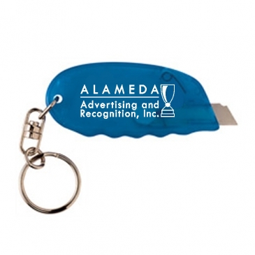 Safety Cutter Key Tag