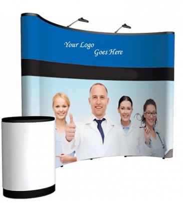 10' Curved ARISE Floor Display Kit (Full Mural)