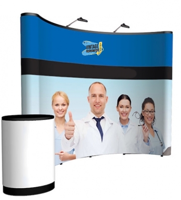 10' Curved ARISE Floor Display Kit (Full Mural)