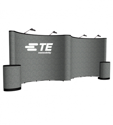 20' Gullwing ARISE Floor Display Kit (Fabric)