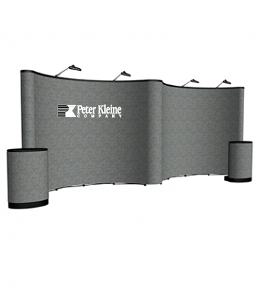 20' Gullwing ARISE Floor Display Kit (Fabric)