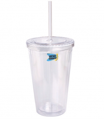 Prime Line 16oz Double Wall Cool Acrylic Tumbler ( 25-Pack )