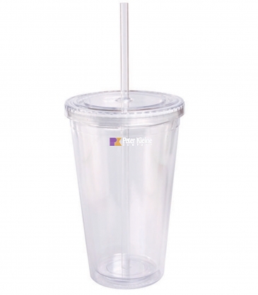 Prime Line 16oz Double Wall Cool Acrylic Tumbler ( 25-Pack )