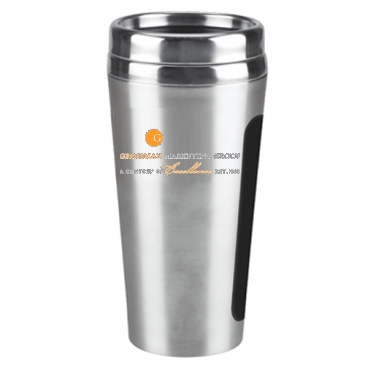 Dual-Grip Travel Tumbler - 15 Oz.