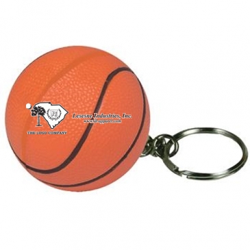 Basketball Keyring Stress Reliever