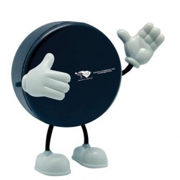 Hockey Puck Bendy Stress Reliever
