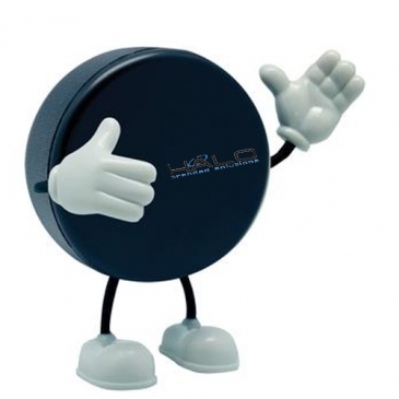 Hockey Puck Bendy Stress Reliever