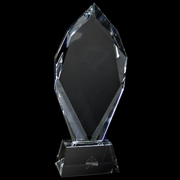 Crystal Trophy (Large Flame)