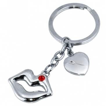 Metal Lips  Jewelay Key Chain