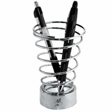 Metal Spiral Pen Holder