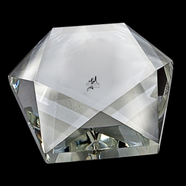 Crystal Star Paperweight