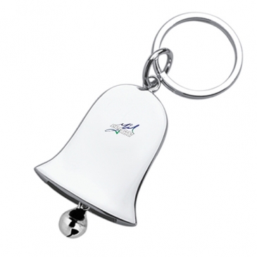 Metal Bell Key Chain With Jingling Bell