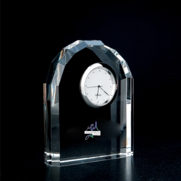 Designer Crystal Arch Clock