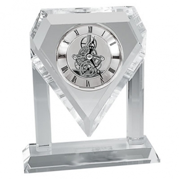 Jumbo Crystal Gear Clock