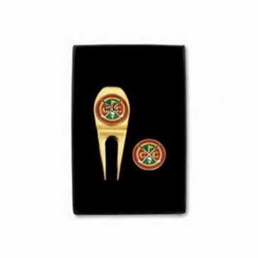 Boxed Set Deluxe Divot Fixer + Ball Marker