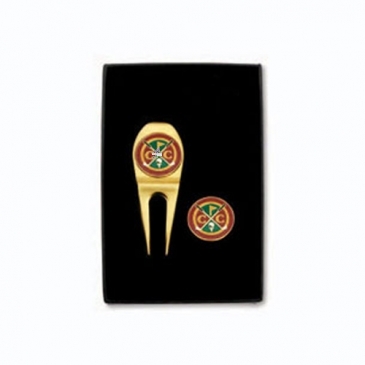 Boxed Set Deluxe Divot Fixer + Ball Marker