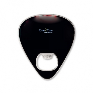 Guitar Pick 4 Color Process with Magnet back