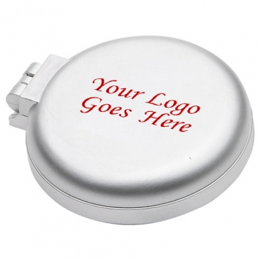 Travel Disk Brush & Mirror